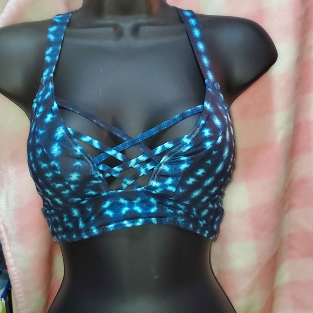Cris cross swim top